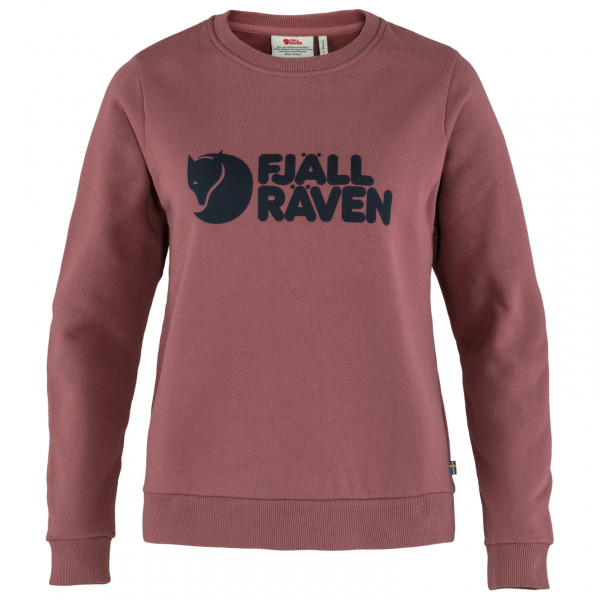 Fjällräven - Women's Fjällräven Logo Sweater - Pullover Gr L braun von Fjällräven