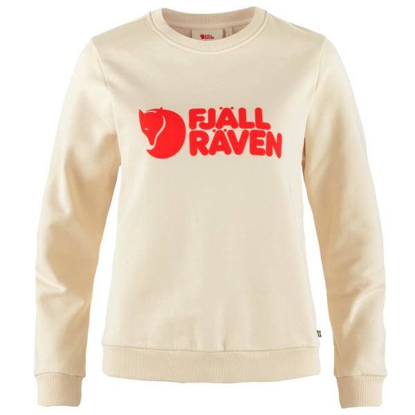 Fjällräven - Women's Fjällräven Logo Sweater - Pullover Gr S beige von Fjällräven