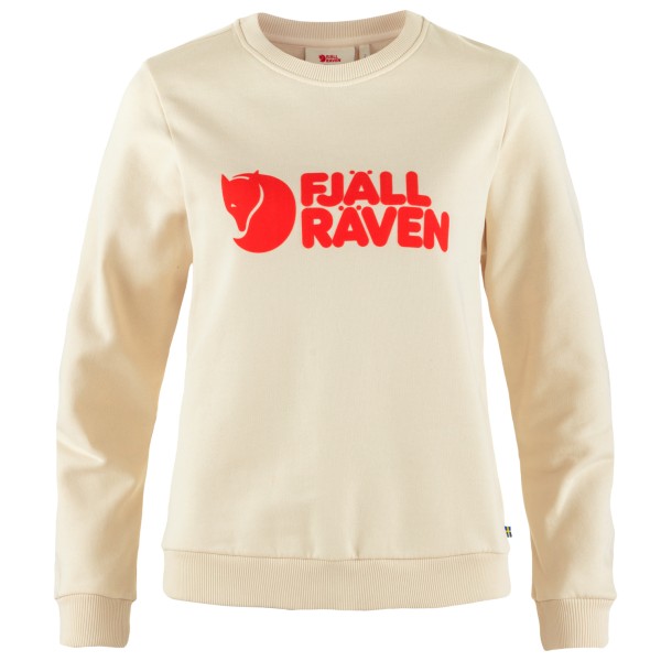 Fjällräven - Women's Fjällräven Logo Sweater - Pullover Gr XL beige von Fjällräven