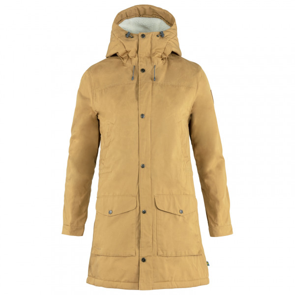 Fjällräven - Women's Greenland Winter Parka - Mantel Gr L beige von Fjällräven