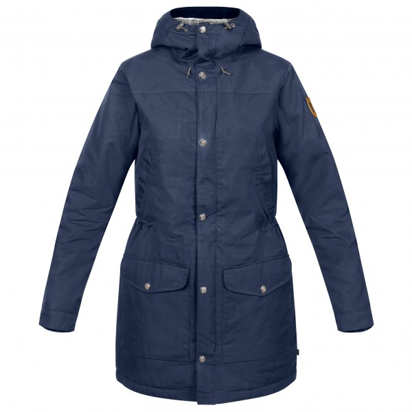 Fjällräven - Women's Greenland Winter Parka - Mantel Gr L blau von Fjällräven