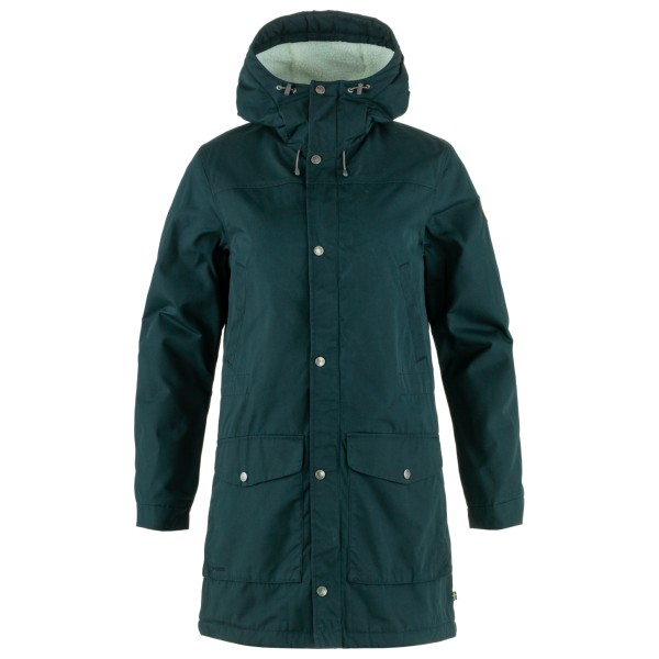 Fjällräven - Women's Greenland Winter Parka - Mantel Gr L blau von Fjällräven