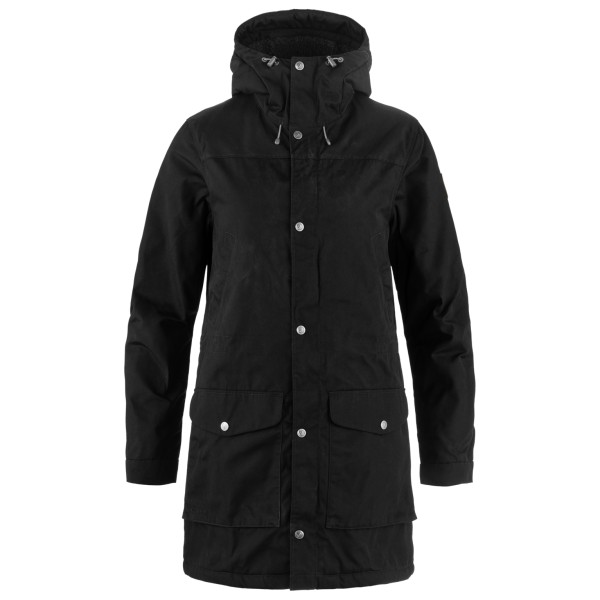 Fjällräven - Women's Greenland Winter Parka - Mantel Gr L schwarz von Fjällräven