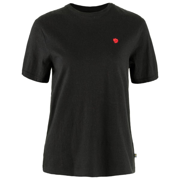 Fjällräven - Women's Hemp Blend T-Shirt - T-Shirt Gr L schwarz von Fjällräven