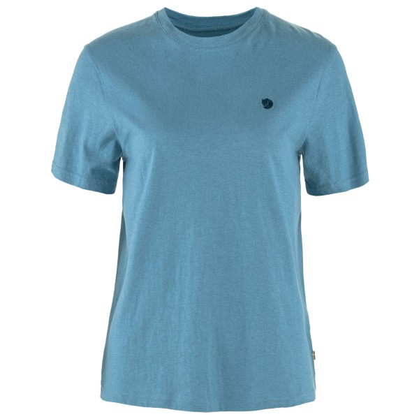 Fjällräven - Women's Hemp Blend T-Shirt - T-Shirt Gr S blau von Fjällräven