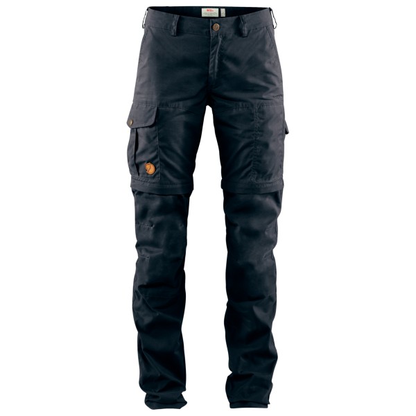 Fjällräven - Women's Karla Pro Zip-Off Trousers - Zip-Off-Hose Gr 34;36;38;40;42;44;46;48 rot;schwarz/blau von Fjällräven