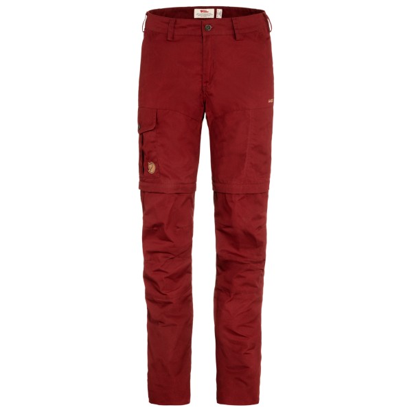 Fjällräven - Women's Karla Pro Zip-Off Trousers - Zip-Off-Hose Gr 38 rot von Fjällräven