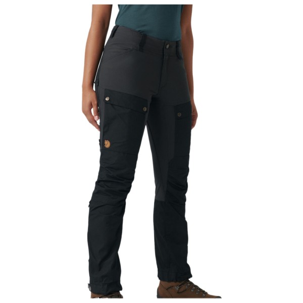 Fjällräven - Women's Keb Trousers - Trekkinghose Gr 34 - Regular schwarz von Fjällräven