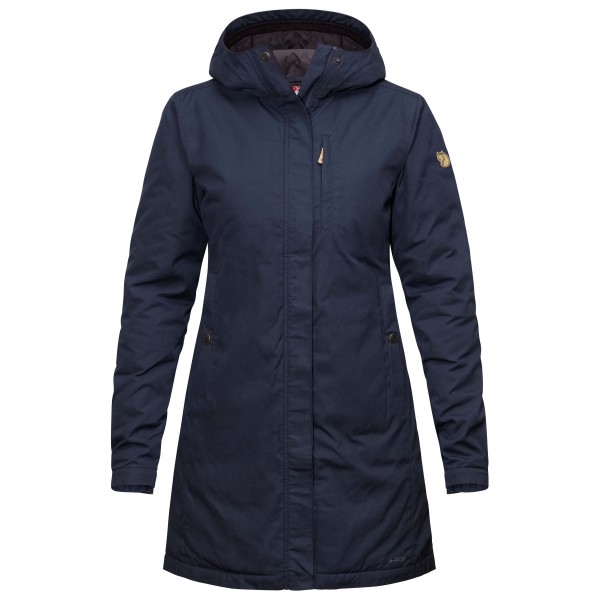 Fjällräven - Women's Kiruna Padded Parka - Mantel Gr L blau von Fjällräven