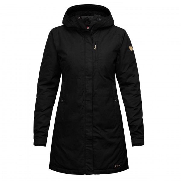 Fjällräven - Women's Kiruna Padded Parka - Mantel Gr L schwarz von Fjällräven