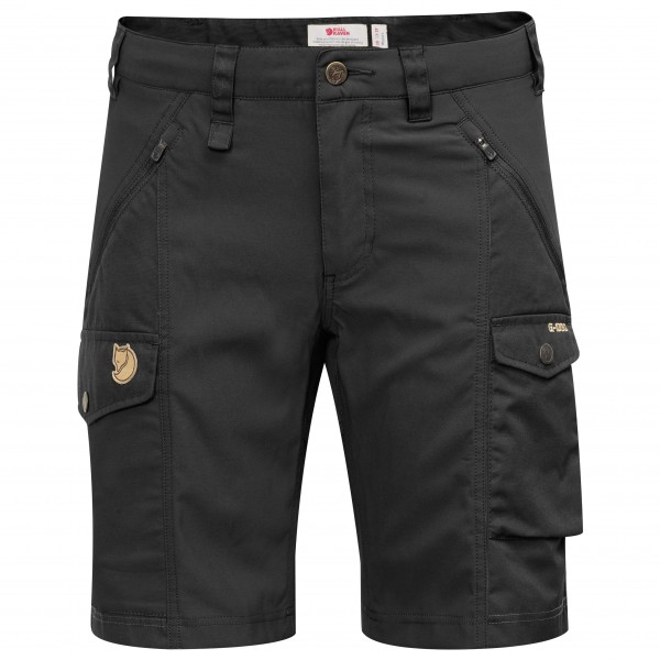 Fjällräven - Women's Nikka Shorts Curved - Shorts Gr 34 schwarz von Fjällräven