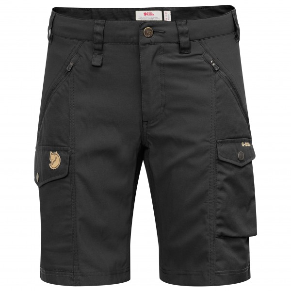 Fjällräven - Women's Nikka Shorts Curved - Shorts Gr 38 schwarz Fjällräven - Women's Nikka Shorts Curved - Shorts Gr 38 schwarz von Fjällräven