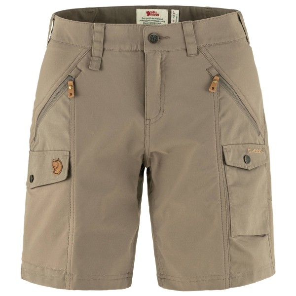 Fjällräven - Women's Nikka Shorts Curved - Shorts Gr 42 beige von Fjällräven