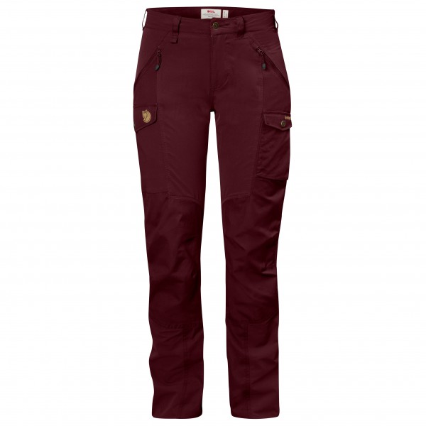 Fjällräven - Women's Nikka Trousers Curved - Trekkinghose Gr 34 - Raw Length;36 - Raw Length;38 - Raw Length;40 - Raw Length;42 - Raw Length;44 - Raw Length;46 - Raw Length;48 - Raw Length blau;rot;schwarz von Fjällräven