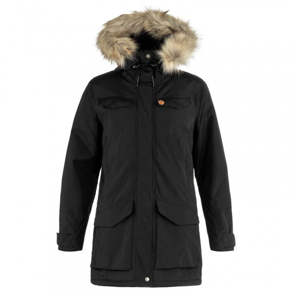 Fjällräven - Women's Nuuk Parka - Mantel Gr S schwarz von Fjällräven