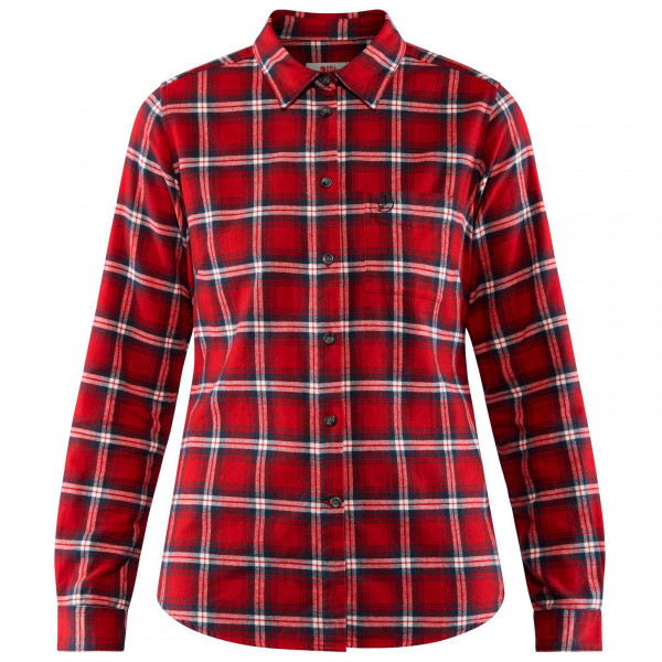 Fjällräven - Women's Övik Flannel Shirt - Hemd Gr L rot von Fjällräven