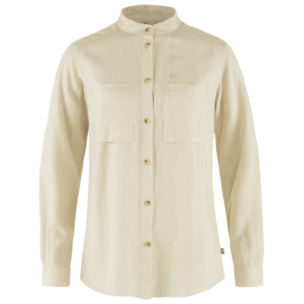 Fjällräven - Women's Övik Hemp Shirt L/S - Hemd Gr L beige von Fjällräven