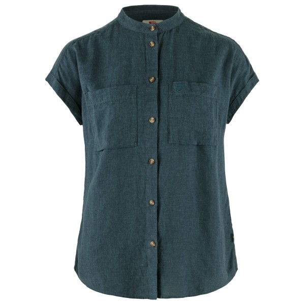Fjällräven - Women's Övik Hemp Shirt S/S - Hemd Gr S blau Fjällräven - Women's Övik Hemp Shirt S/S - Hemd Gr S blau von Fjällräven