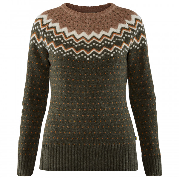 Fjällräven - Women's Övik Knit Sweater - Wollpullover Gr L oliv von Fjällräven