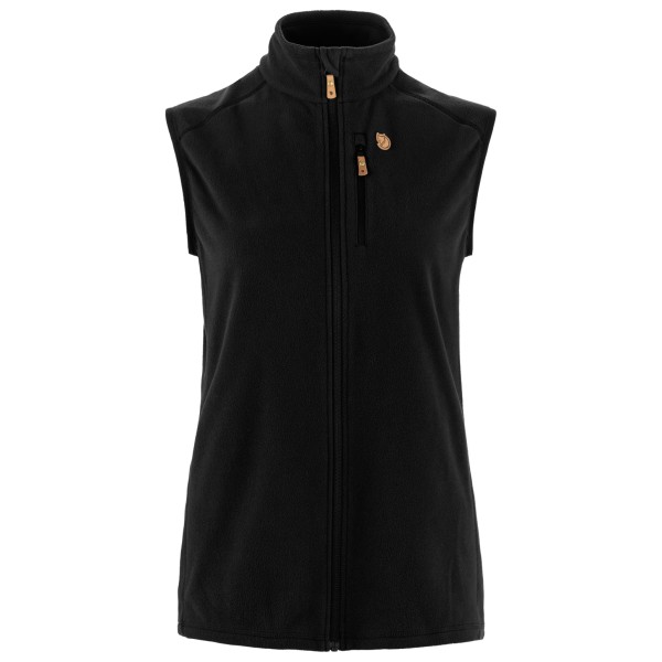 Fjällräven - Women's Övik Lite Fleece Vest - Fleecegilet Gr L;M;XL;XS schwarz von Fjällräven