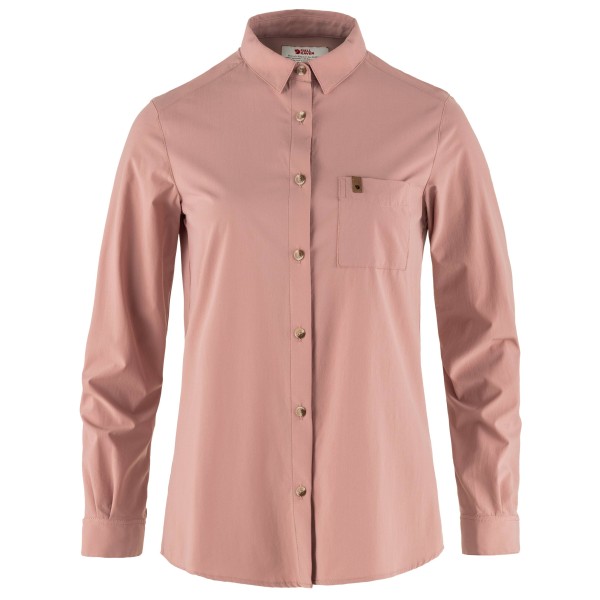 Fjällräven - Women's Övik Lite Shirt L/S - Bluse Gr XL rosa von Fjällräven