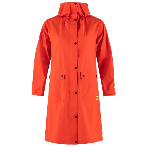 Fjällräven - Women's Vardag Rain Parka - Parka Gr L rot von Fjällräven