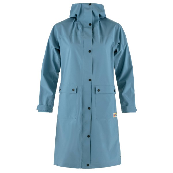 Fjällräven - Women's Vardag Rain Parka - Parka Gr L türkis/blau von Fjällräven