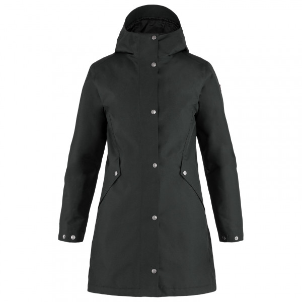 Fjällräven - Women's Visby 3 in 1 Jacket - Parka Gr L schwarz von Fjällräven