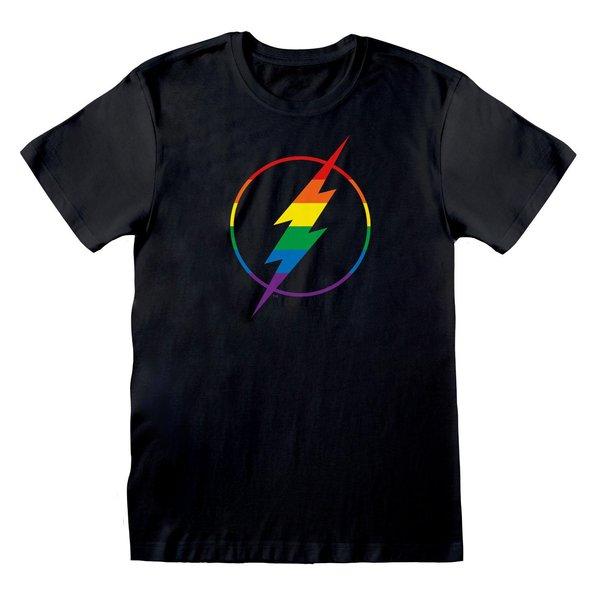 Pride Tshirt Damen Schwarz L von Flash