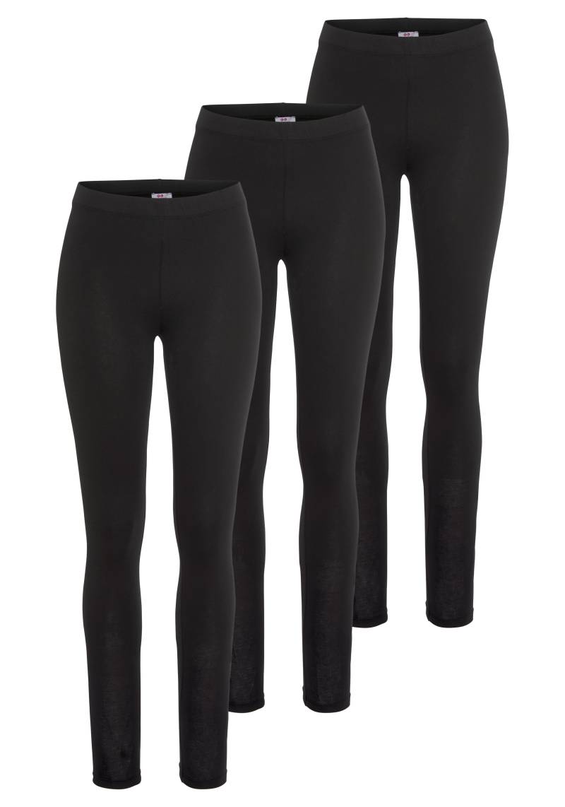 Flashlights Leggings, (Packung, 3 tlg., 3er- Pack), Basics von Flashlights