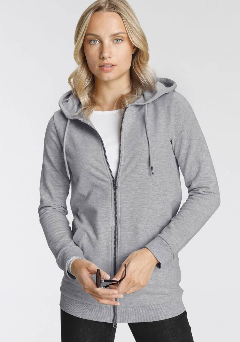 Flashlights Sweatjacke, in langer Form mit Zipper von Flashlights