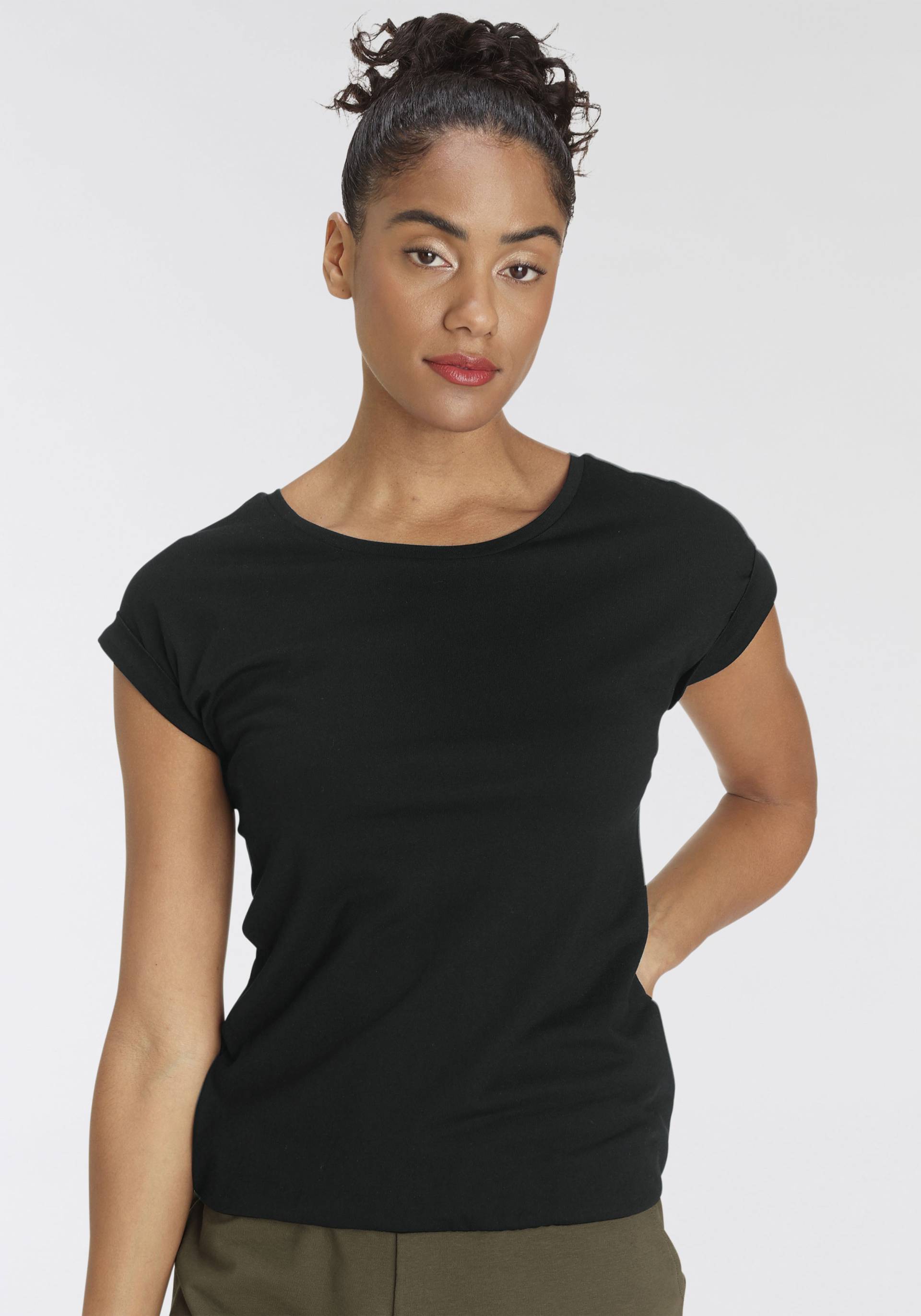 Flashlights T-Shirt, Kurzarm, figurbetonte Passform, Rundhalsausschnitt Flashlights T-Shirt, Kurzarm, figurbetonte Passform, Rundhalsausschnitt von Flashlights