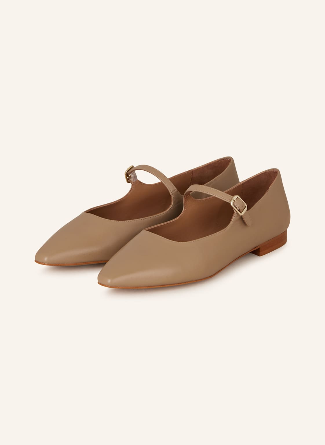 Flattered Mary-Jane-Ballerinas Camila beige Flattered Mary-Jane-Ballerinas Camila beige von Flattered