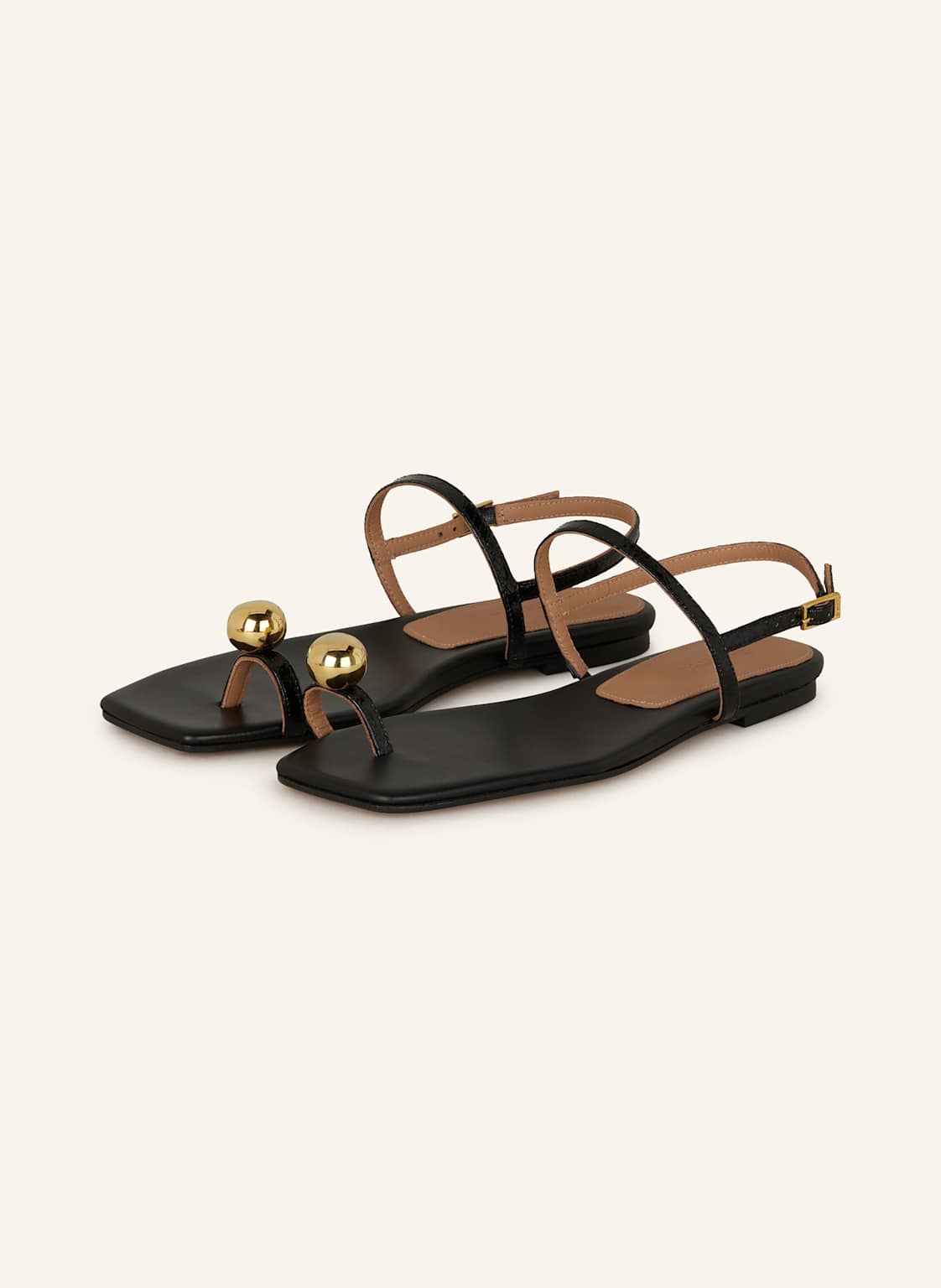 Flattered Sandalen Idris schwarz Flattered Sandalen Idris schwarz von Flattered