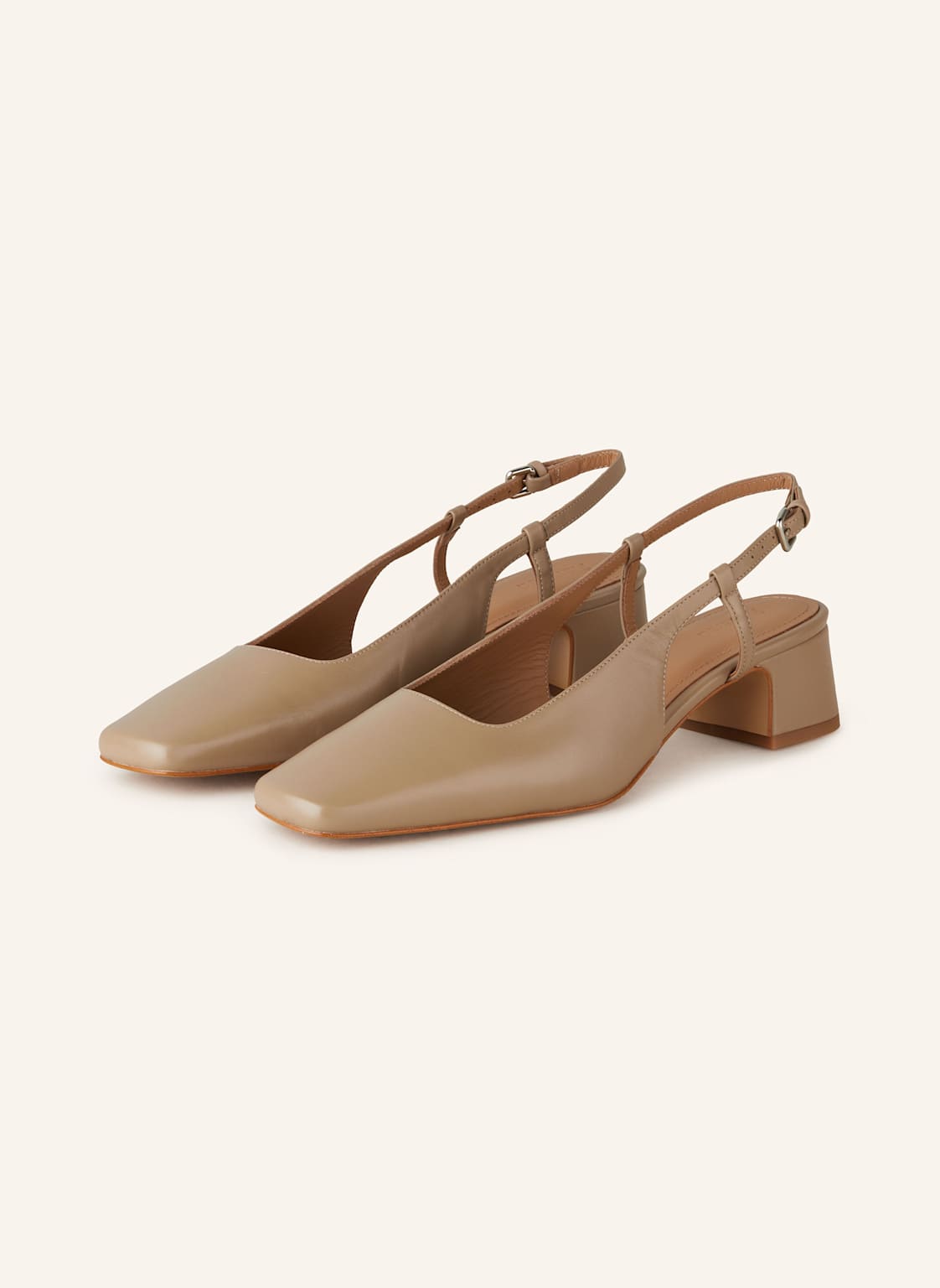 Flattered Slingpumps Elin beige von Flattered