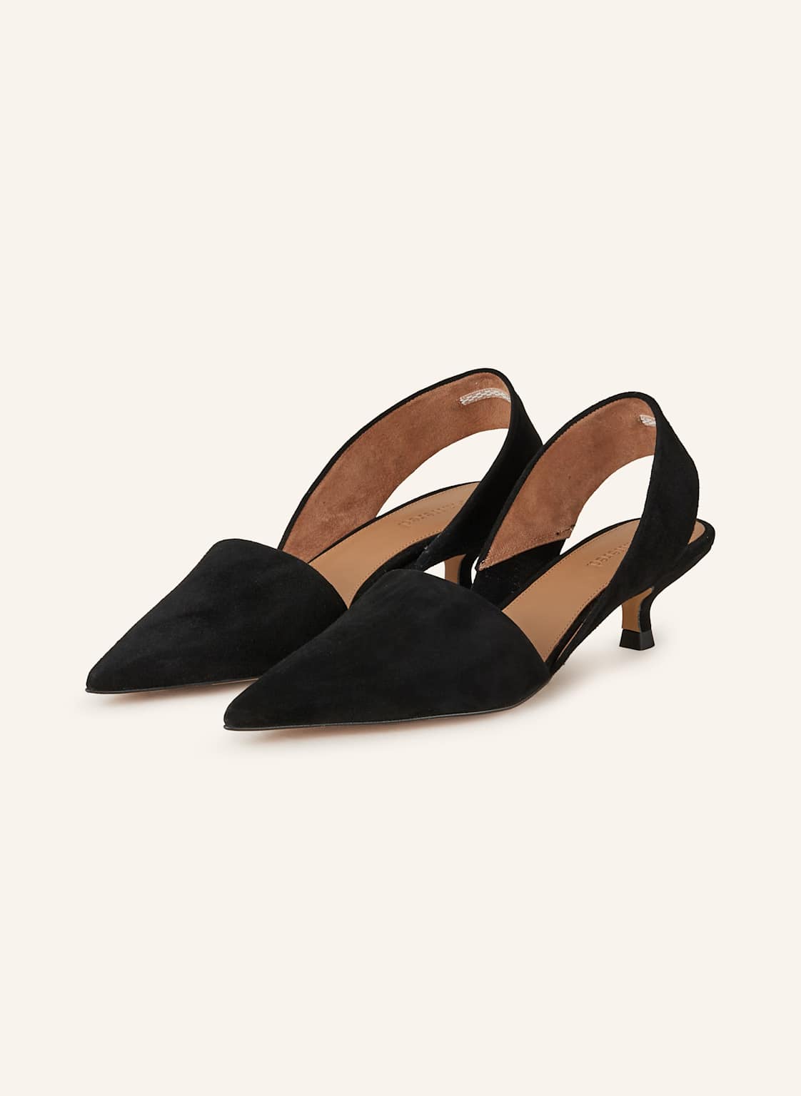 Flattered Slingpumps Ninni schwarz von Flattered