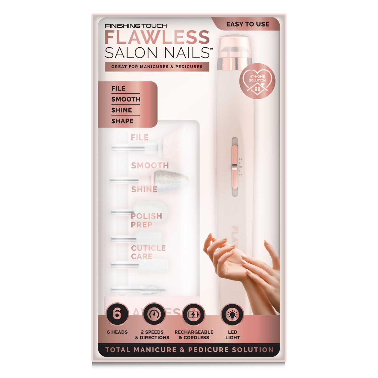 Flawless - Salon Nails Blush von Flawless