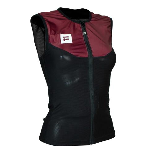 Flaxta Rückenpanzer Behold Women - Black/Burgundy (Grösse: S) von Flaxta