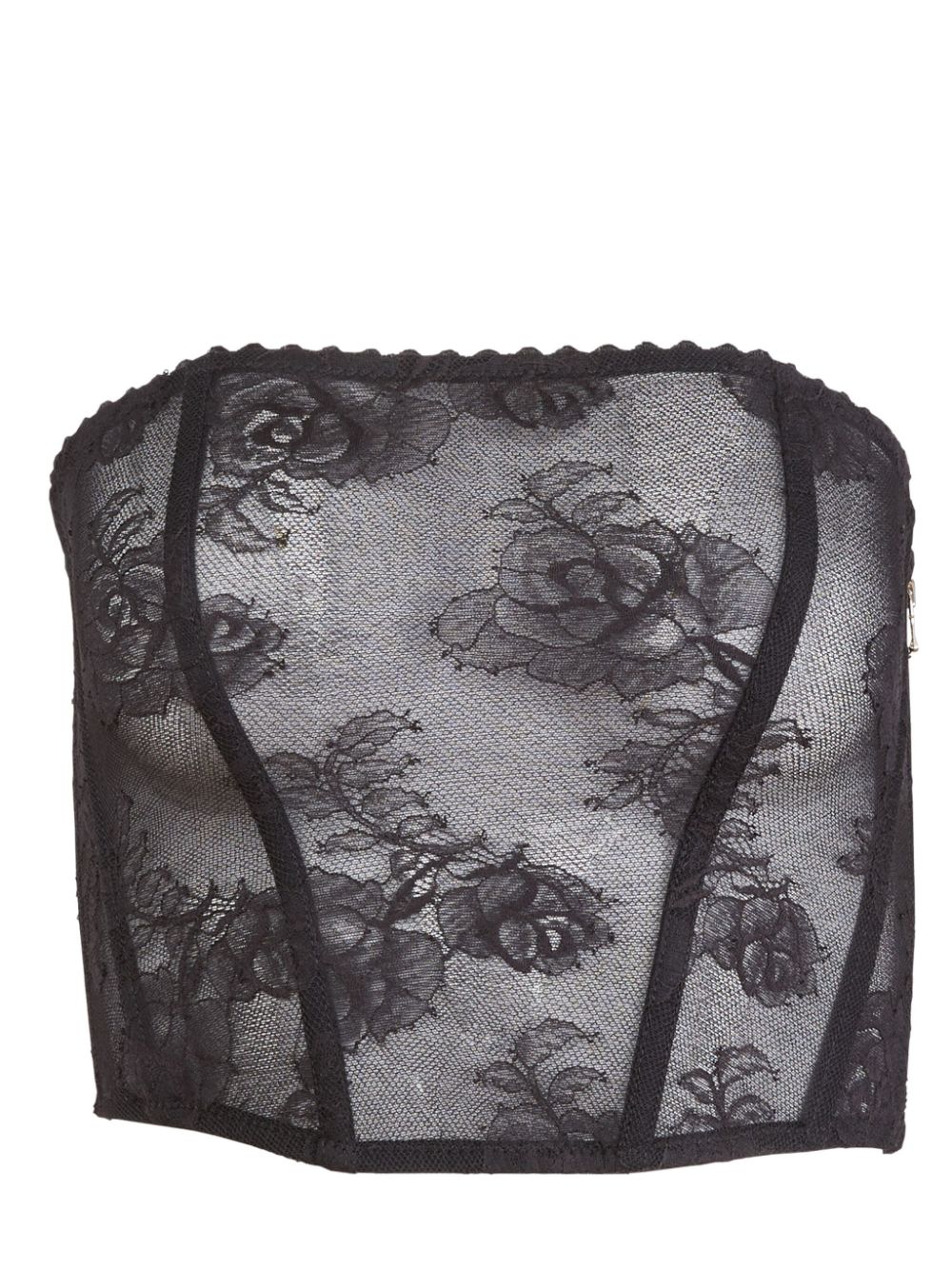 Fleur Du Mal Bouquet corset - Black von Fleur Du Mal