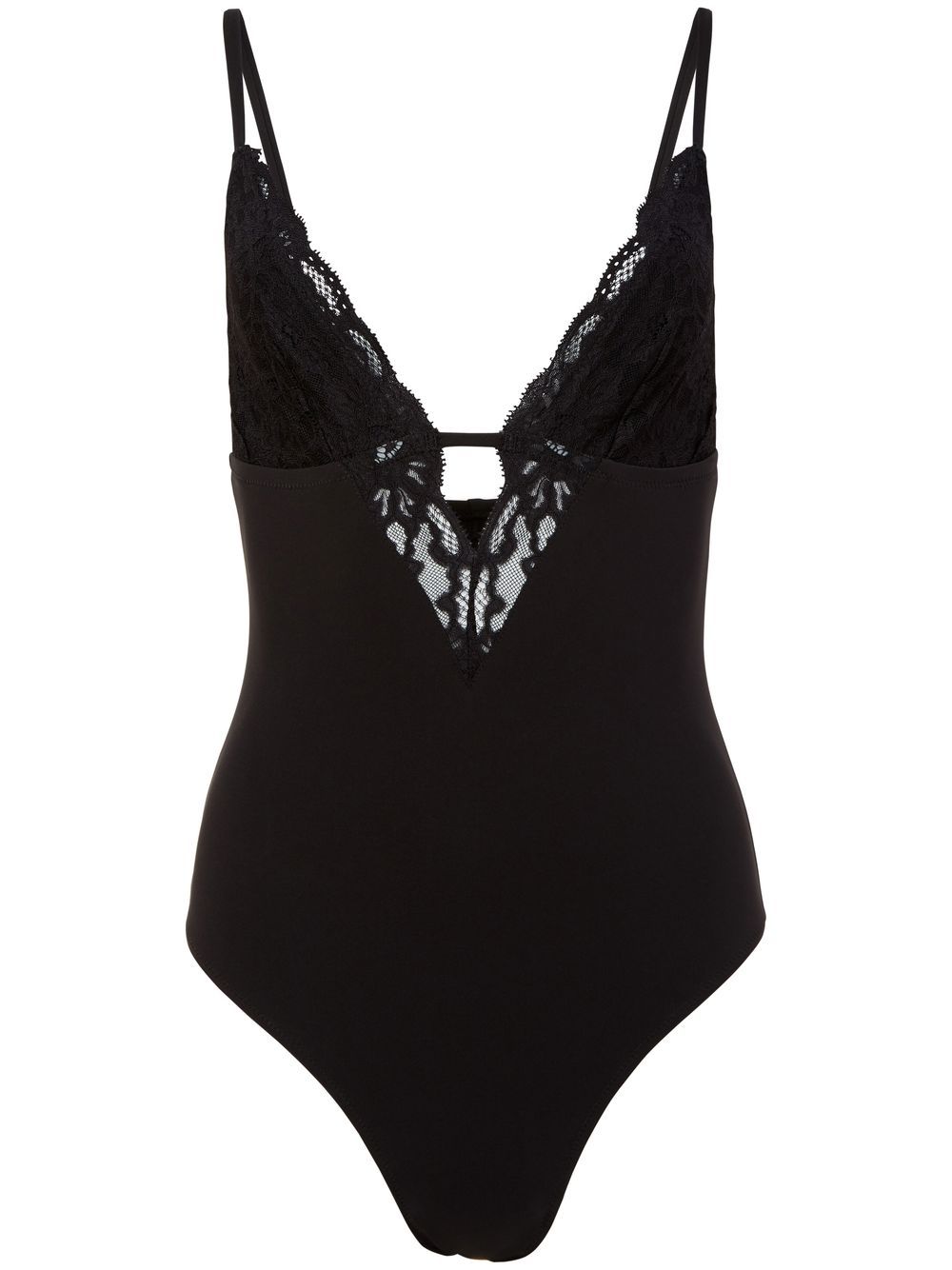 Fleur Du Mal Charlotte 3-Way bodysuit - Black von Fleur Du Mal