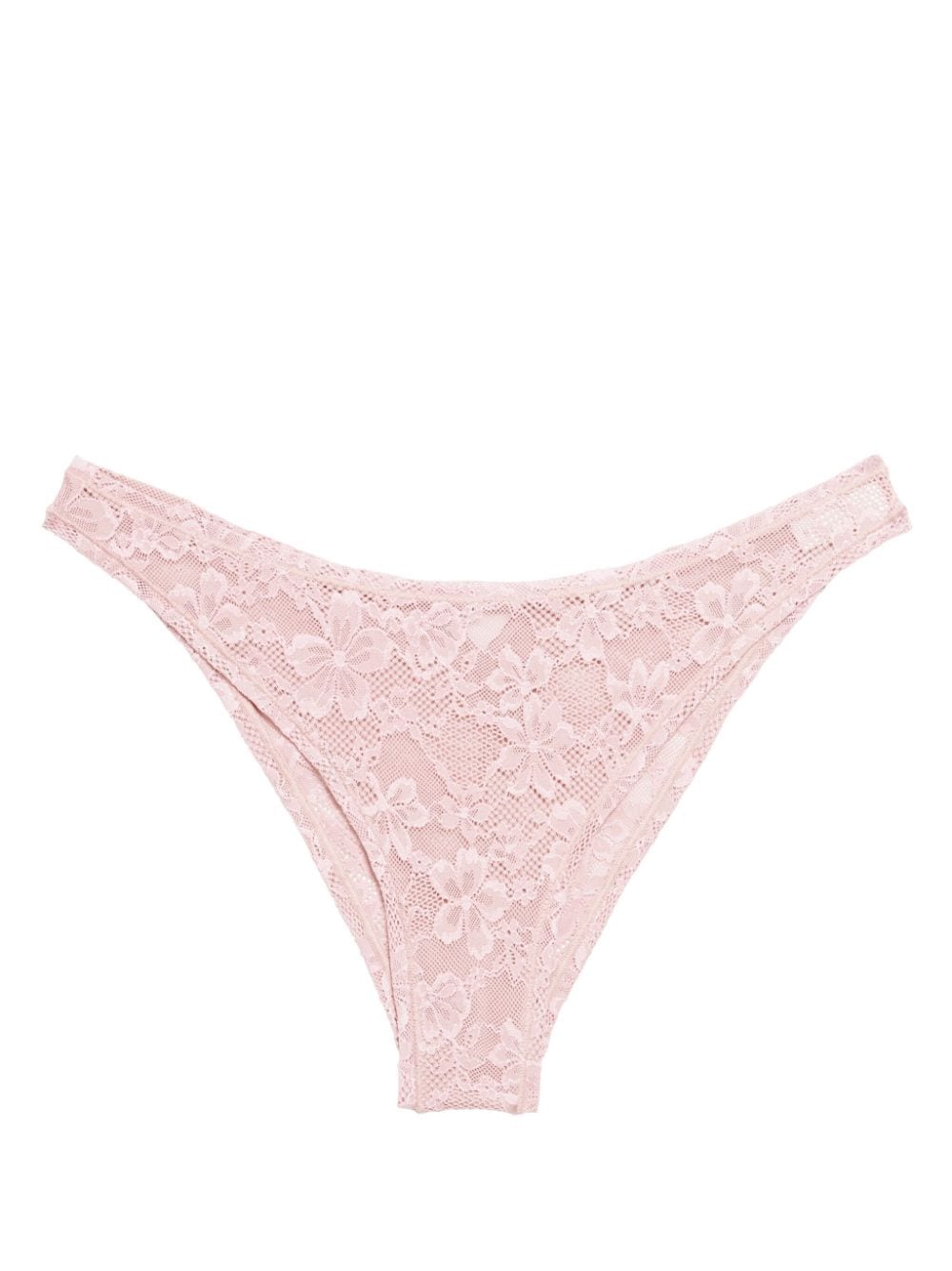 Fleur Du Mal Le Stretch lace cheeky briefs - Pink von Fleur Du Mal