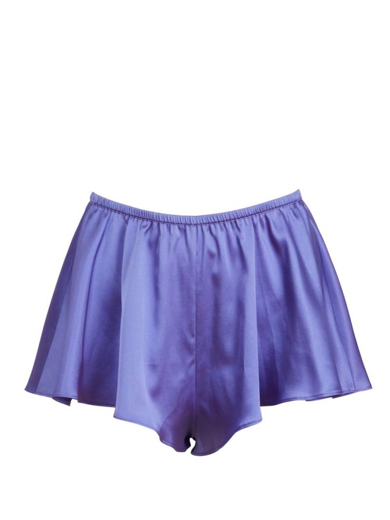 Fleur Du Mal Luxe Flutter shorts - Purple von Fleur Du Mal