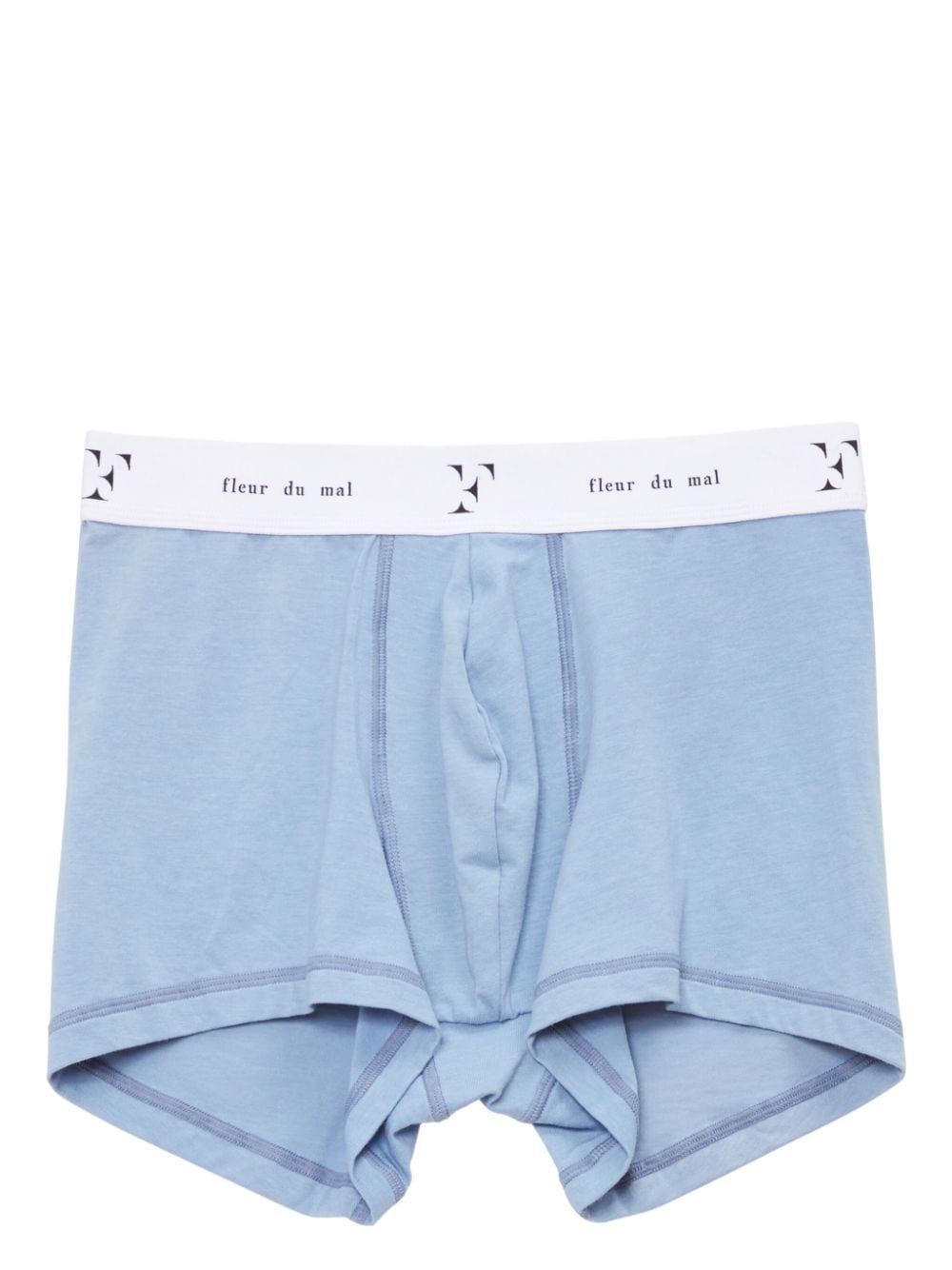 Fleur Du Mal logo-waistband boxers - Blue von Fleur Du Mal