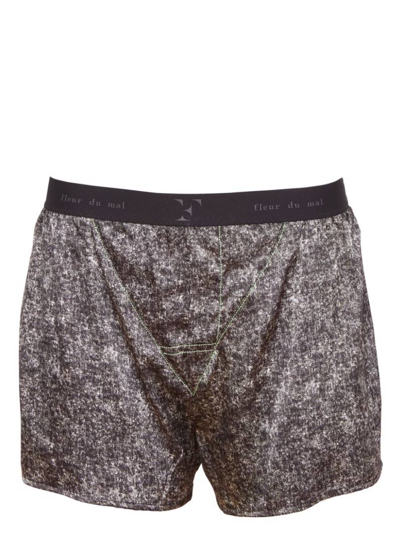 Fleur Du Mal boxer shorts - Grey von Fleur Du Mal