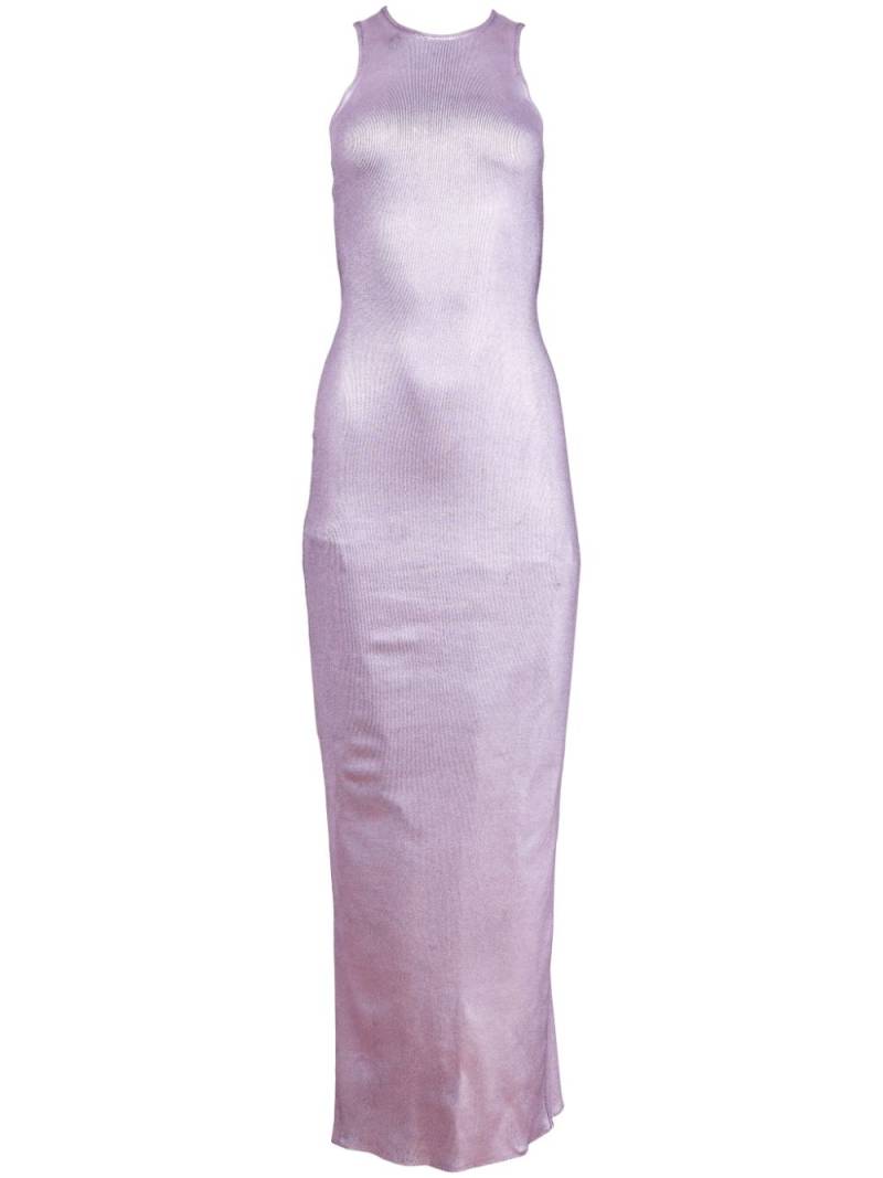 Fleur Du Mal Flash racer dress - Purple von Fleur Du Mal