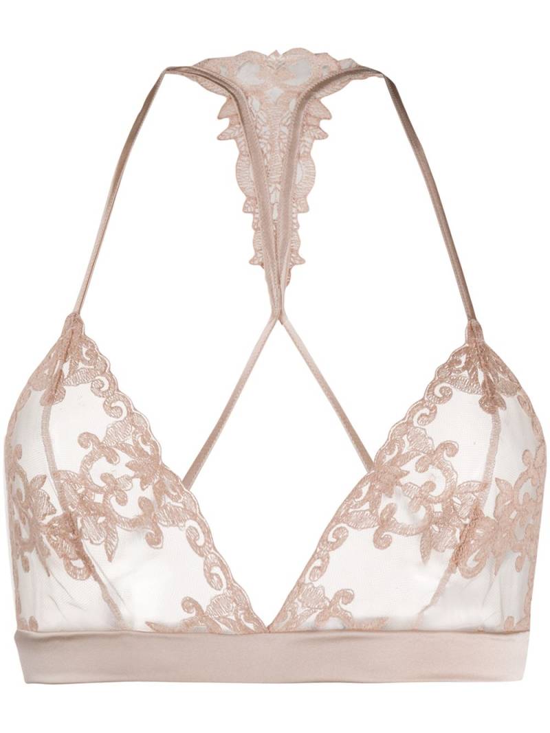 Fleur Of England Dahlia Boudoir bra - Neutrals von Fleur Of England