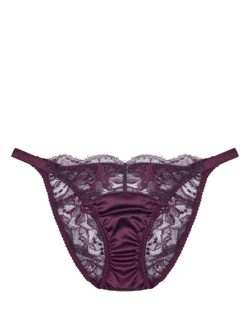 Fleur Of England Eliza briefs - Purple von Fleur Of England