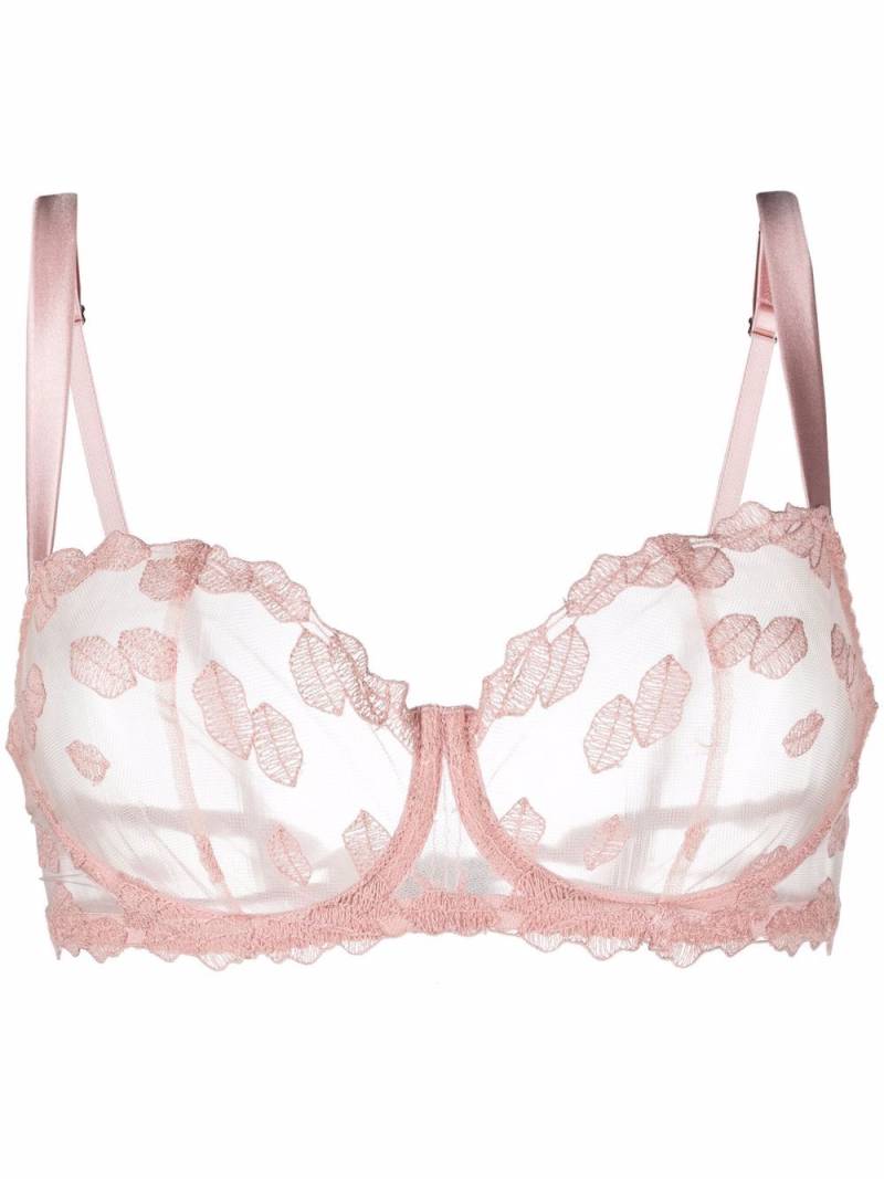 Fleur Of England Valentina Balcony bra - Pink von Fleur Of England