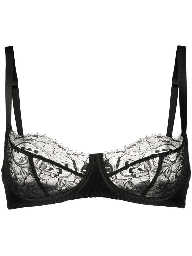 Fleur Of England lace balconette bra - Black von Fleur Of England