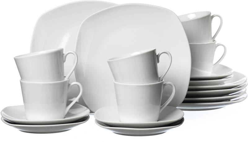 Ritzenhoff & Breker Kaffeeservice »Geschirr-Set, Service PRIMO«, (Set, 18 tlg.), 18 Teile, für 6 Personen von Ritzenhoff & Breker